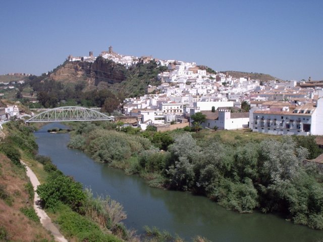 P5180063  Panorma op Arcos de la Frontera